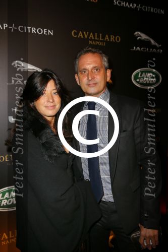 Amsterdam 8 november 2014
JFK Gala in de harbour club. Amanda Beekman met vriend Harrie Kolen