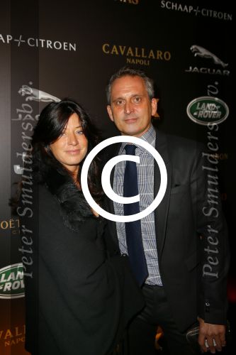 Amsterdam 8 november 2014
JFK Gala in de harbour club. Amanda Beekman met vriend Harrie Kolen