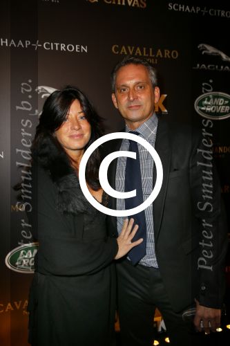 Amsterdam 8 november 2014
JFK Gala in de harbour club. Amanda Beekman met vriend Harrie Kolen