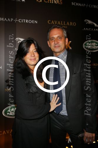 Amsterdam 8 november 2014
JFK Gala in de harbour club. Amanda Beekman met vriend Harrie Kolen