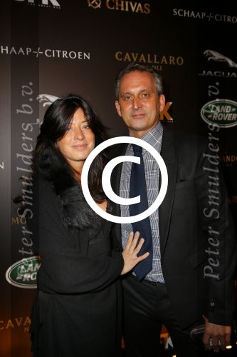 Amsterdam 8 november 2014
JFK Gala in de harbour club. Amanda Beekman met vriend Harrie Kolen