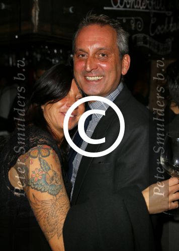 Amsterdam 8 november 2014
JFK Gala in de harbour club. Amanda Beekman met vriend Harrie Kolen