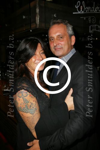 Amsterdam 8 november 2014
JFK Gala in de harbour club. Amanda Beekman met vriend Harrie Kolen