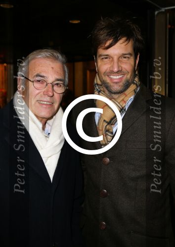Amsterdam 18 december 2014
Premiere kerst circus in Carre.
Bas Muijs met vader