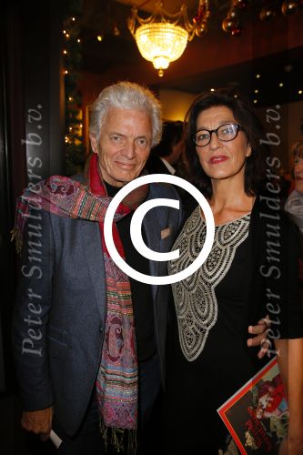 Amsterdam 18 december 2014
Premiere kerst circus in Carre.
Ben Cramer met zijn vrouw