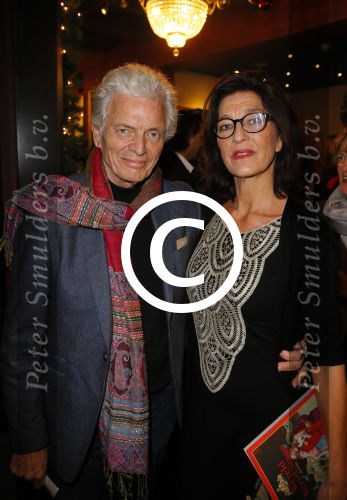 Amsterdam 18 december 2014
Premiere kerst circus in Carre.
Ben Cramer met zijn vrouw