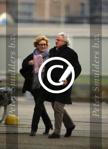 Amsterdam 17 december 2014
Jeroen Krabbe viert zijn 70e verjaardag in hotel de goudfazant.
Beppie Melissen met man