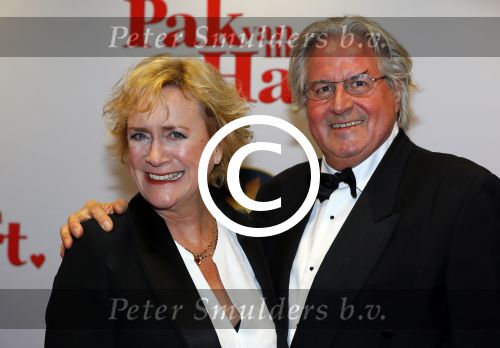 Hilversum 27 oktober 2014
Premiere film pak van mijn hart van Kees v Nieuwkerk. Beppie Melissen met man