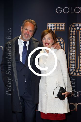 Utrecht 18 november 2014
Andre v Duin viert zijn 50 jarig artiesten bestaan in het Beatrix theater. Bert Kuizinga met vrouw