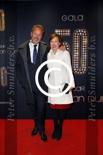 Utrecht 18 november 2014
Andre v Duin viert zijn 50 jarig artiesten bestaan in het Beatrix theater. Bert Kuizinga met vrouw