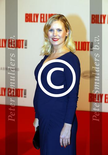 Scheveningen 30 november 2014
Premiere Billy Elliot in het circustheater. Jim Bakkum en Bettina Holwerda (zwanger)