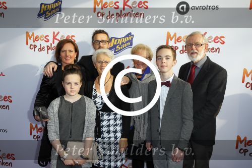 Amsterdam 22 november 2014
Premiere Mees Kees in carre met in de hoofdrollen Willem Voogd Sanne Wallis de Vries  Felix Osinga, en Brent Thomassen. Brent met familie