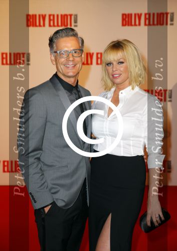 Scheveningen 30 november 2014
Premiere Billy Elliot in het circustheater.
Bridget Maasland met Theo