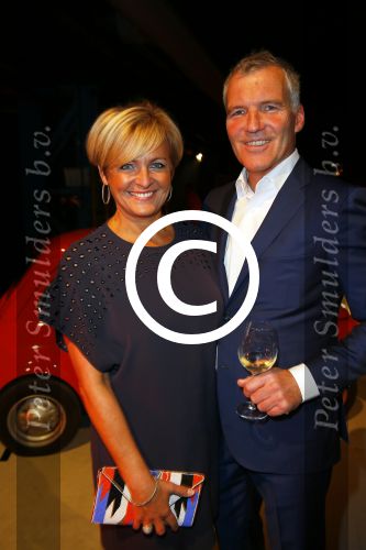 Amsterdam 8 november 2014
Feest orange babies birthday feestje in de kromhouthallen in Amsterdam.
Caroline Tensen met man Ernst Jan Smids
