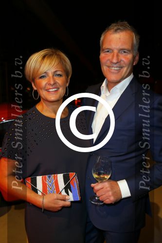 Amsterdam 8 november 2014
Feest orange babies birthday feestje in de kromhouthallen in Amsterdam.
Caroline Tensen met man Ernst Jan Smids