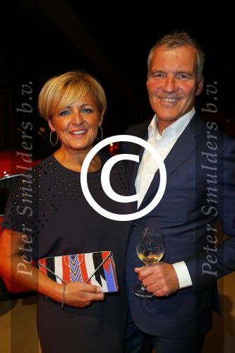 Amsterdam 8 november 2014
Feest orange babies birthday feestje in de kromhouthallen in Amsterdam.
Caroline Tensen met man Ernst Jan Smids