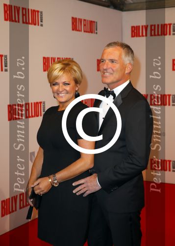 Scheveningen 30 november 2014
Premiere Billy Elliot in het circustheater. 
Caroline Tensen met man