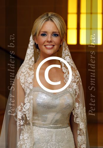 London, 15 December 2014
Trouwen Chantal Janzen met haar man Marco Geeratz 
Foto Peter Smulders BV