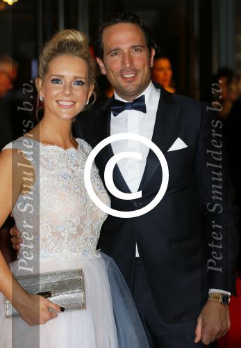 Scheveningen 30 november 2014
Premiere Billy Elliot in het circustheater. Chantal Janzen met man Marco