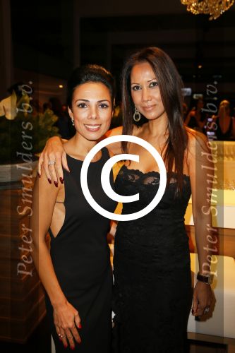 Amsterdam 11 december 2014
Luxery fair vip avond in de RAI. Cindy Remeeus met een vriendin