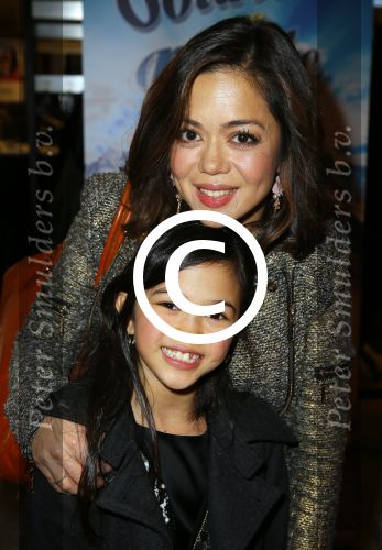 Den Bosch 23 november 2014
Premiere Sound of music in de parade in Den Bosch. Cystine Carreon met dochter