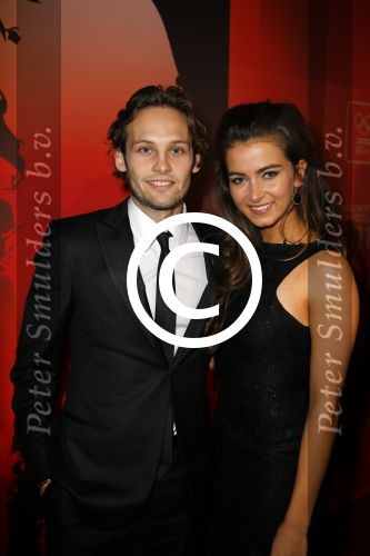 Amsterdam 16 december 2014
Sportman van het jaar verkiezing in de RAI.
Daley Blind met vriendin en moeder