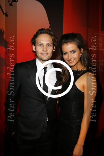 Amsterdam 16 december 2014
Sportman van het jaar verkiezing in de RAI.
Daley Blind met vriendin en moeder