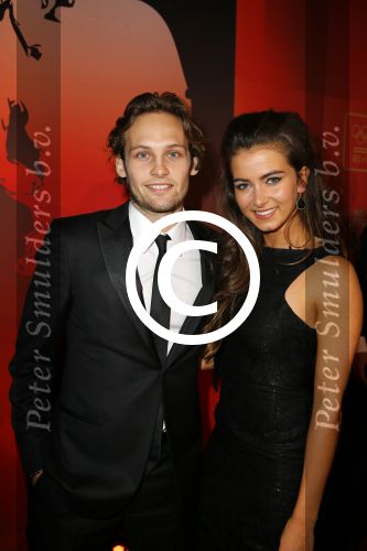Amsterdam 16 december 2014
Sportman van het jaar verkiezing in de RAI.
Daley Blind met vriendin en moeder
