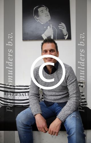 Hoofddorp 14 november 2014
Dennis Verbrugge (Alberti) met zijn vader Tonny Alberti  ( Verbrugge)