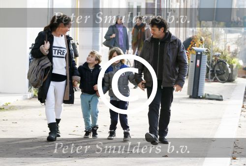 Amsterdam 22 november 2014
Dirk Zeelenberg met zijn vrouw Suus en twee zoons