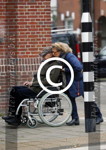 Amsterdam 20 november 2014
Ed v Tijn in rolstoel met zijn vrouw Odette