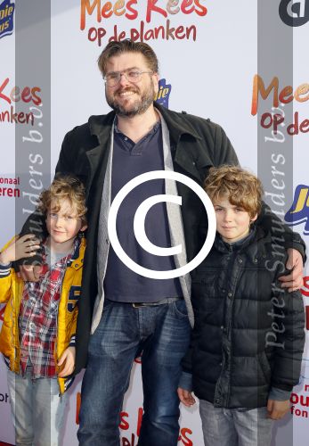 Amsterdam 22 november 2014
Premiere Mees Kees in carre met in de hoofdrollen Willem Voogd Sanne Wallis de Vries  Felix Osinga, en Brent Thomassen. Edward Stelder en zoon Jack