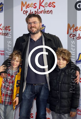 Amsterdam 22 november 2014
Premiere Mees Kees in carre met in de hoofdrollen Willem Voogd Sanne Wallis de Vries  Felix Osinga, en Brent Thomassen. Edward Stelder en zoon Jack