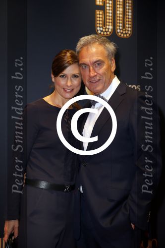 Utrecht 18 november 2014
Andre v Duin viert zijn 50 jarig artiesten bestaan in het Beatrix theater.
Euvgenia Parakhina met Jeroen Jorna