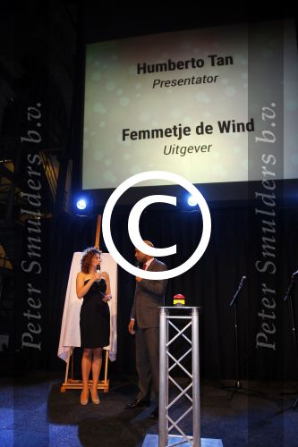 Amsterdam 11 december 2014
Presentatie van het nieuwe tijdschrift en platform van Wendy v Dijk.
Prinses Laurentien onthult het eerste exemplaar.
Humberto Tan Presenteert het en Femmetje de Windt is mede initiatiefnemer