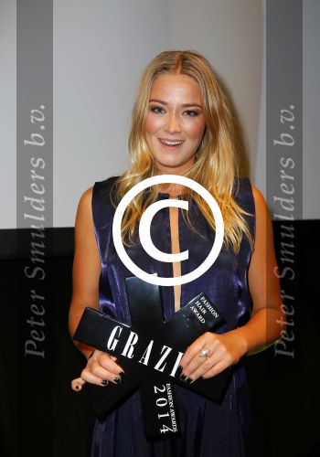 Amsterdam 9 december 2014
Grazia Style awards uitreiking in vondelpark CS.
Geraldine Kemper