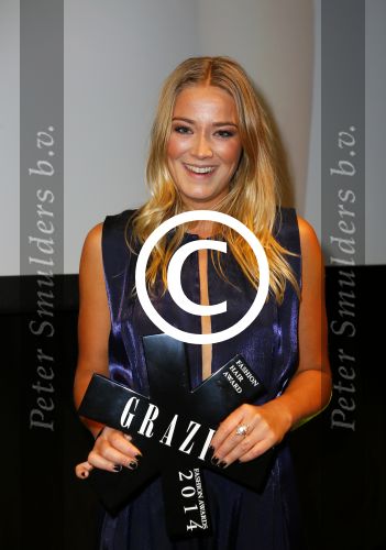 Amsterdam 9 december 2014
Grazia Style awards uitreiking in vondelpark CS.
Geraldine Kemper