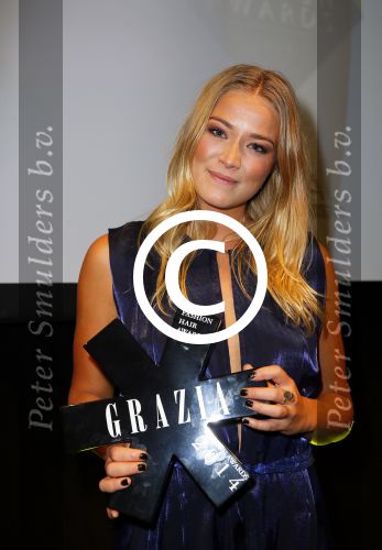 Amsterdam 9 december 2014
Grazia Style awards uitreiking in vondelpark CS.
Geraldine Kemper