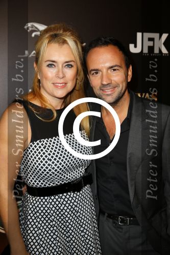 Amsterdam 8 november 2014
JFK Gala in de harbour club. Gerard Ekdom met vrouw