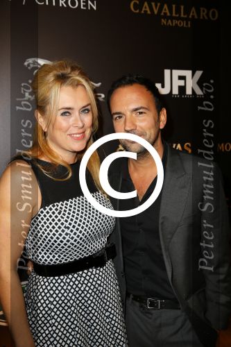 Amsterdam 8 november 2014
JFK Gala in de harbour club. Gerard Ekdom met vrouw