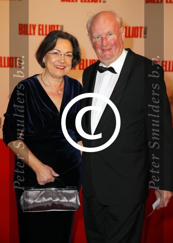 Scheveningen 30 november 2014
Premiere Billy Elliot in het circustheater. Gerdi Verbeet met man