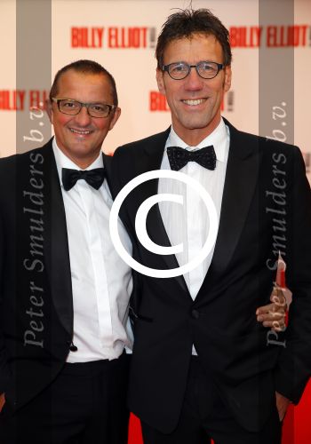 Scheveningen 30 november 2014
Premiere Billy Elliot in het circustheater. Hans Schiffers met vriend