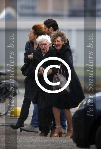 Amsterdam 17 december 2014
Jeroen Krabbe viert zijn 70e verjaardag in hotel de goudfazant.
Hedy d Ancona met Aat Veldhoen
