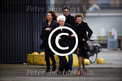 Amsterdam 17 december 2014
Jeroen Krabbe viert zijn 70e verjaardag in hotel de goudfazant.
Hedy d Ancona met Aat Veldhoen