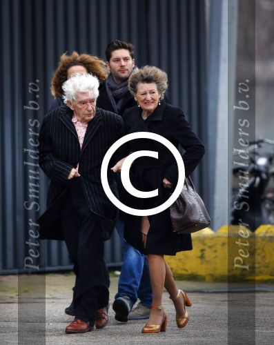 Amsterdam 17 december 2014
Jeroen Krabbe viert zijn 70e verjaardag in hotel de goudfazant.
Hedy d Ancona met Aat Veldhoen
