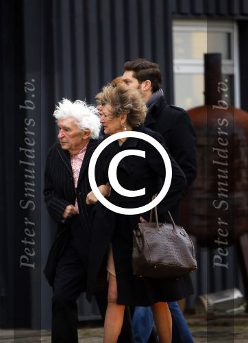 Amsterdam 17 december 2014
Jeroen Krabbe viert zijn 70e verjaardag in hotel de goudfazant.
Hedy d Ancona met Aat Veldhoen