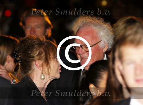 Hilversum 27 oktober 2014
Premiere film pak van mijn hart van Kees v Nieuwkerk. Henk Spaan met vrouw