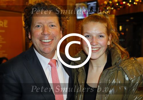 Amsterdam 18 december 2014
Premiere kerst circus in Carre.
Henkjan Smits met dochter