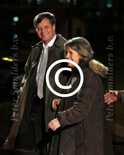 Utrecht 8 december 2014
Mr Pieter v Vollenhoven viert samen met zijn familie ,Prinses Margriet Prins Maurits Prinses Marilene Prins Bernhard Jr. Prinses Annette Prins Floris Prinses Aimee Prins Pieter Christiaan en Prinses Anita zijn 75e verjaardag in het Beatrix theater.