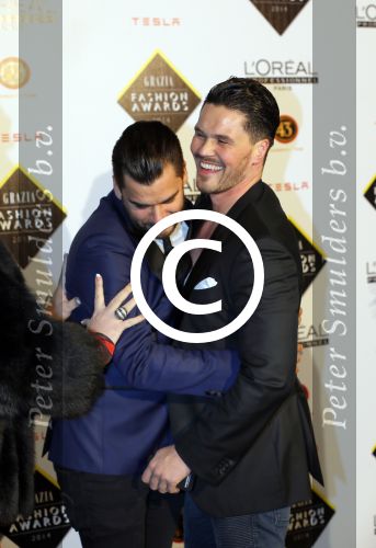 Amsterdam 9 december 2014
Grazia Style awards uitreiking in vondelpark CS.
Janice met vriend